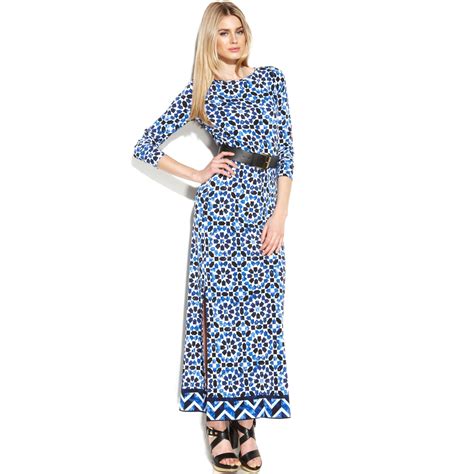 michael kors long summer dresses 2019 macys|Michael Kors long sleeve dresses.